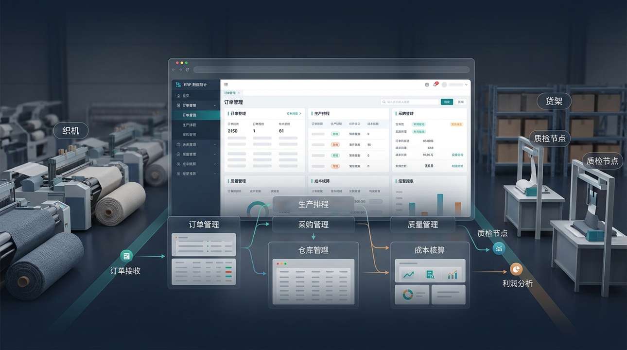 纺织ERP一体化管理平台